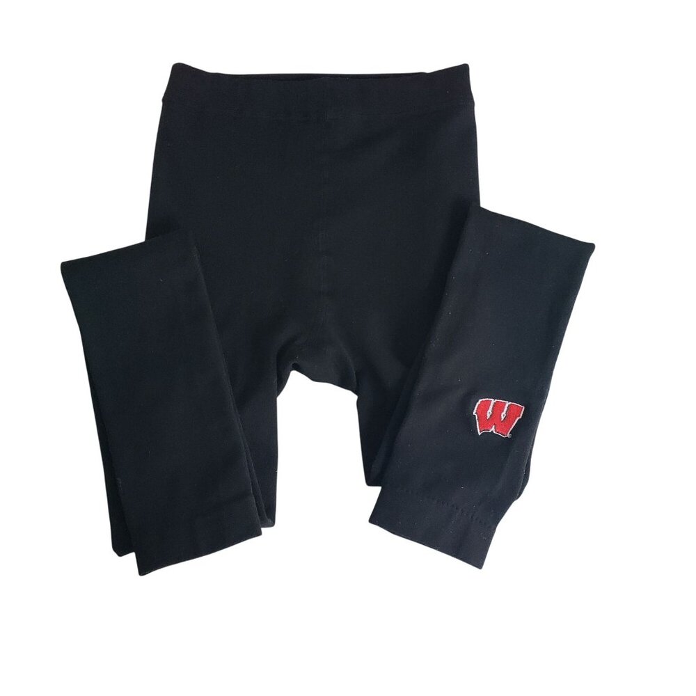 Zoozata University Of Wisconsin Footless lined Tights Size S/M